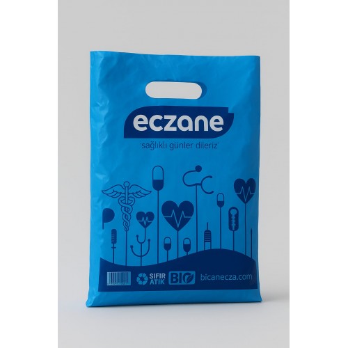 15 Paket 17x28 KÜÇÜK BOY EL GEÇME ECZANE POŞETİ